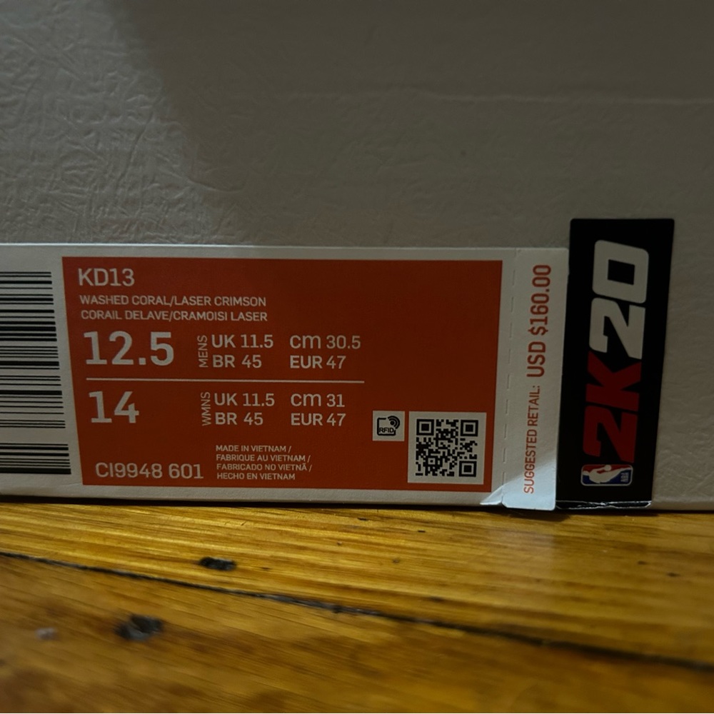 Nike KD “NBA 2k20”